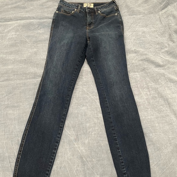 Free People CRVY High Waisted Skinny Jeans - Picture 1 of 2